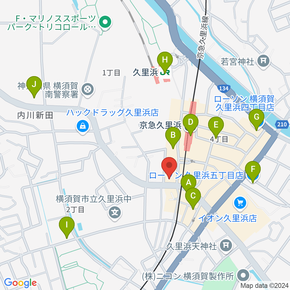 AP2アプローチスタジオ周辺のコンビニエンスストア一覧地図