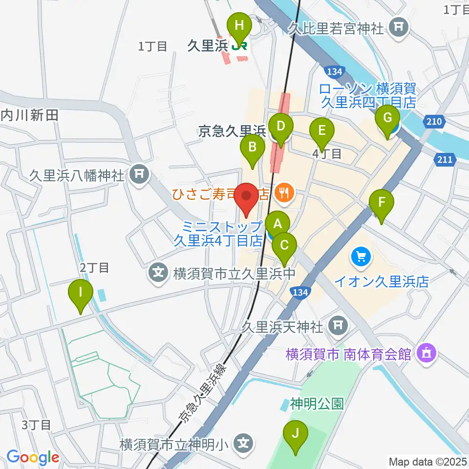 AP2アプローチスタジオ周辺のコンビニエンスストア一覧地図