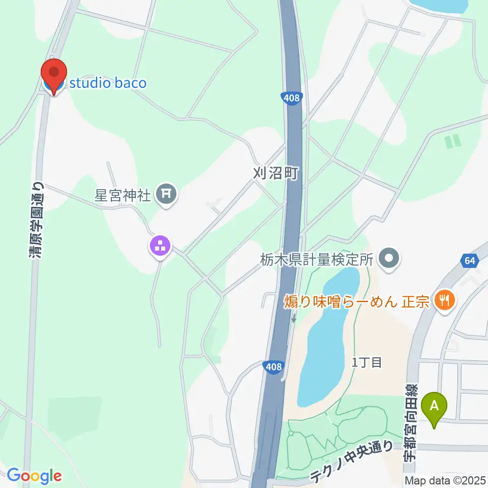スタジオバコ周辺のコンビニエンスストア一覧地図