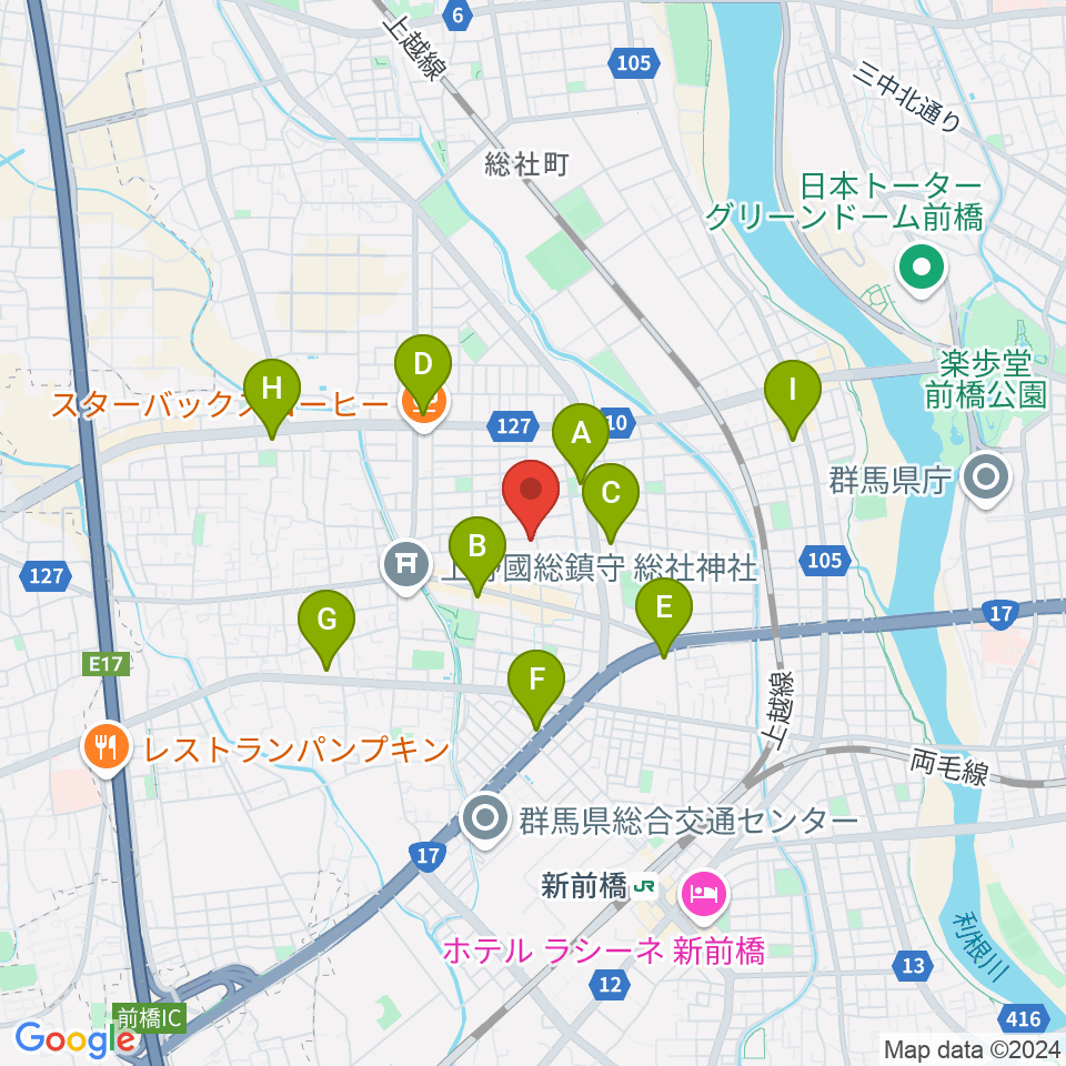 夢スタジオ周辺のコンビニエンスストア一覧地図