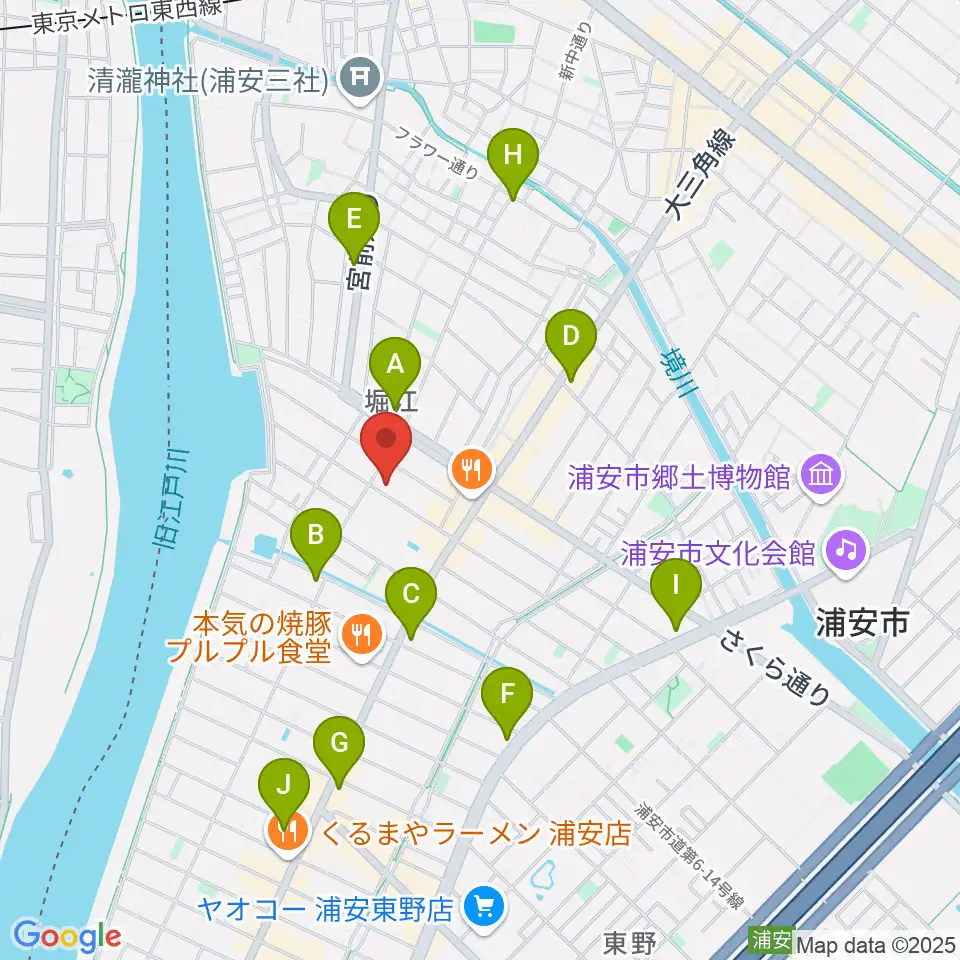 STUDIO NOB周辺のコンビニエンスストア一覧地図