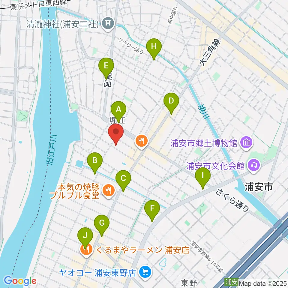 STUDIO NOB周辺のコンビニエンスストア一覧地図