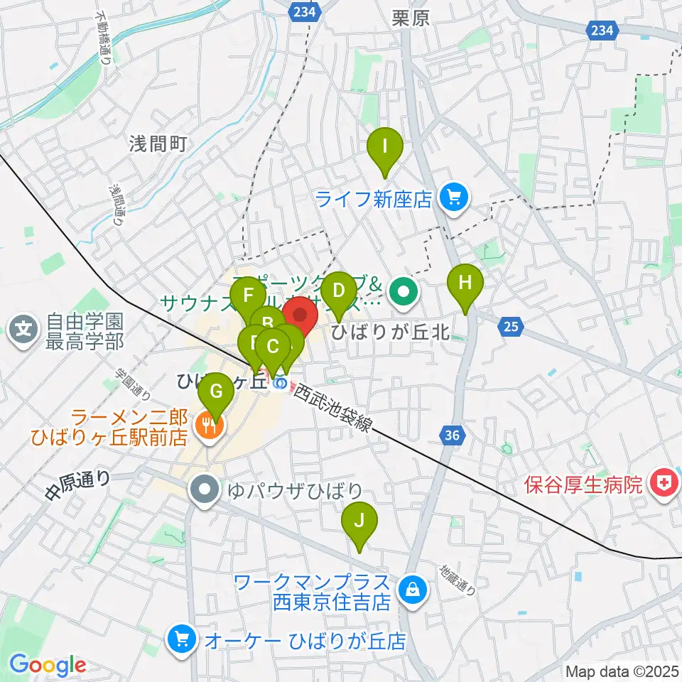 STUDIO VITO周辺のコンビニエンスストア一覧地図