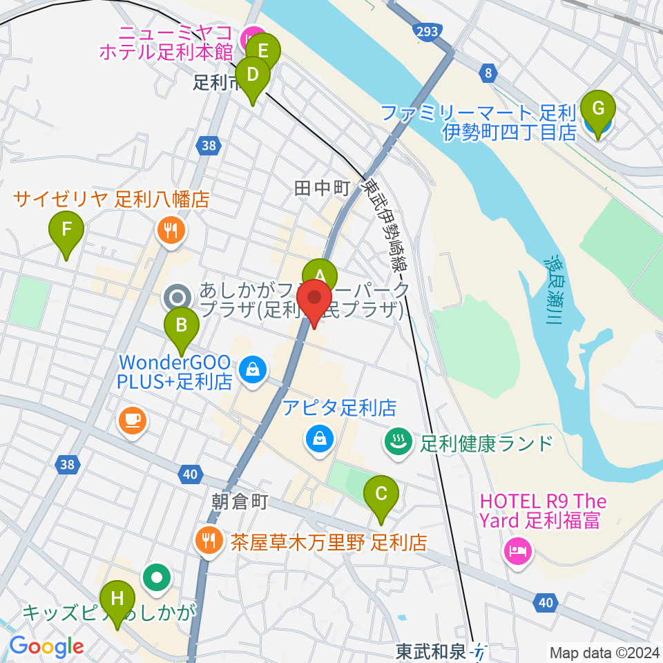 コグレ楽器周辺のコンビニエンスストア一覧地図