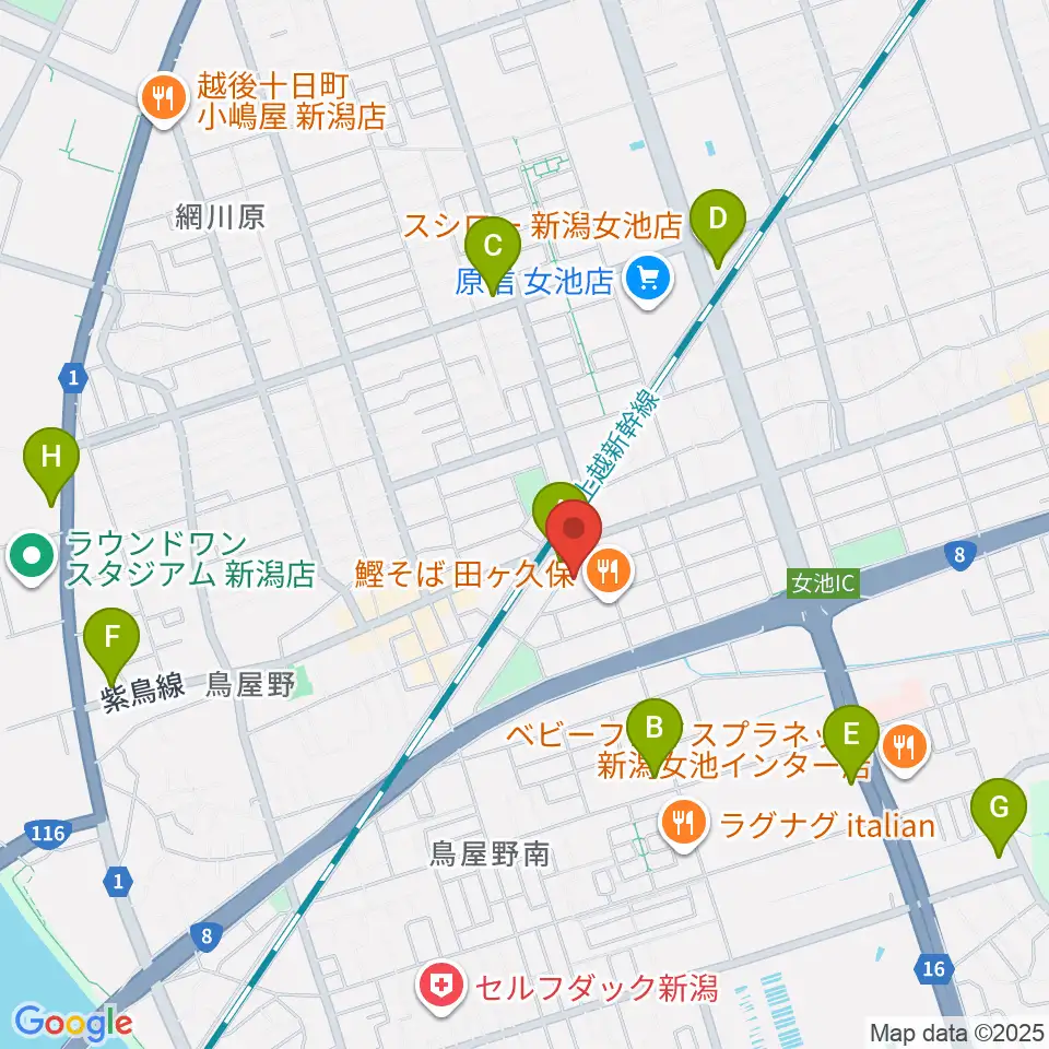 エヌトライブ周辺のコンビニエンスストア一覧地図