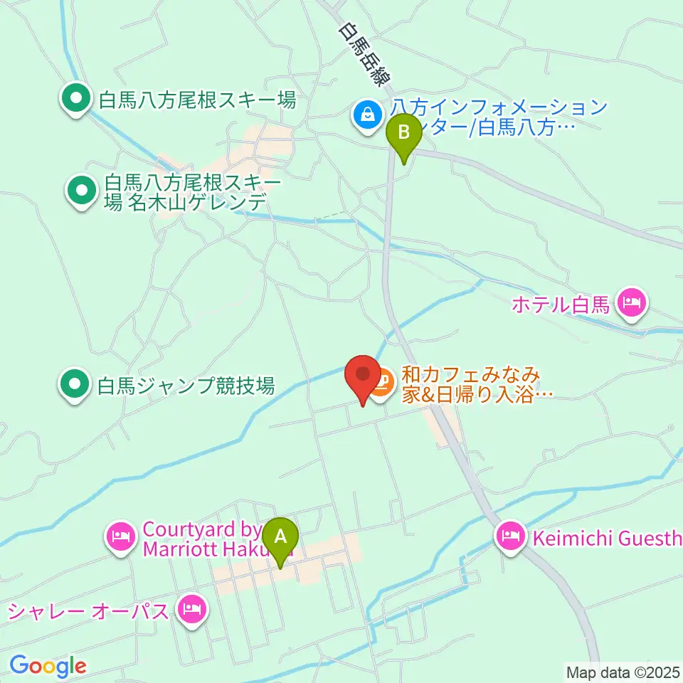エルマージョ周辺のコンビニエンスストア一覧地図