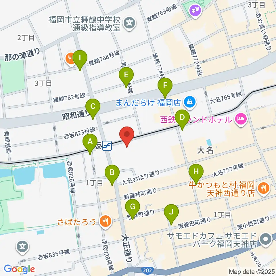ENOTN Akasaka Studio周辺のコンビニエンスストア一覧地図