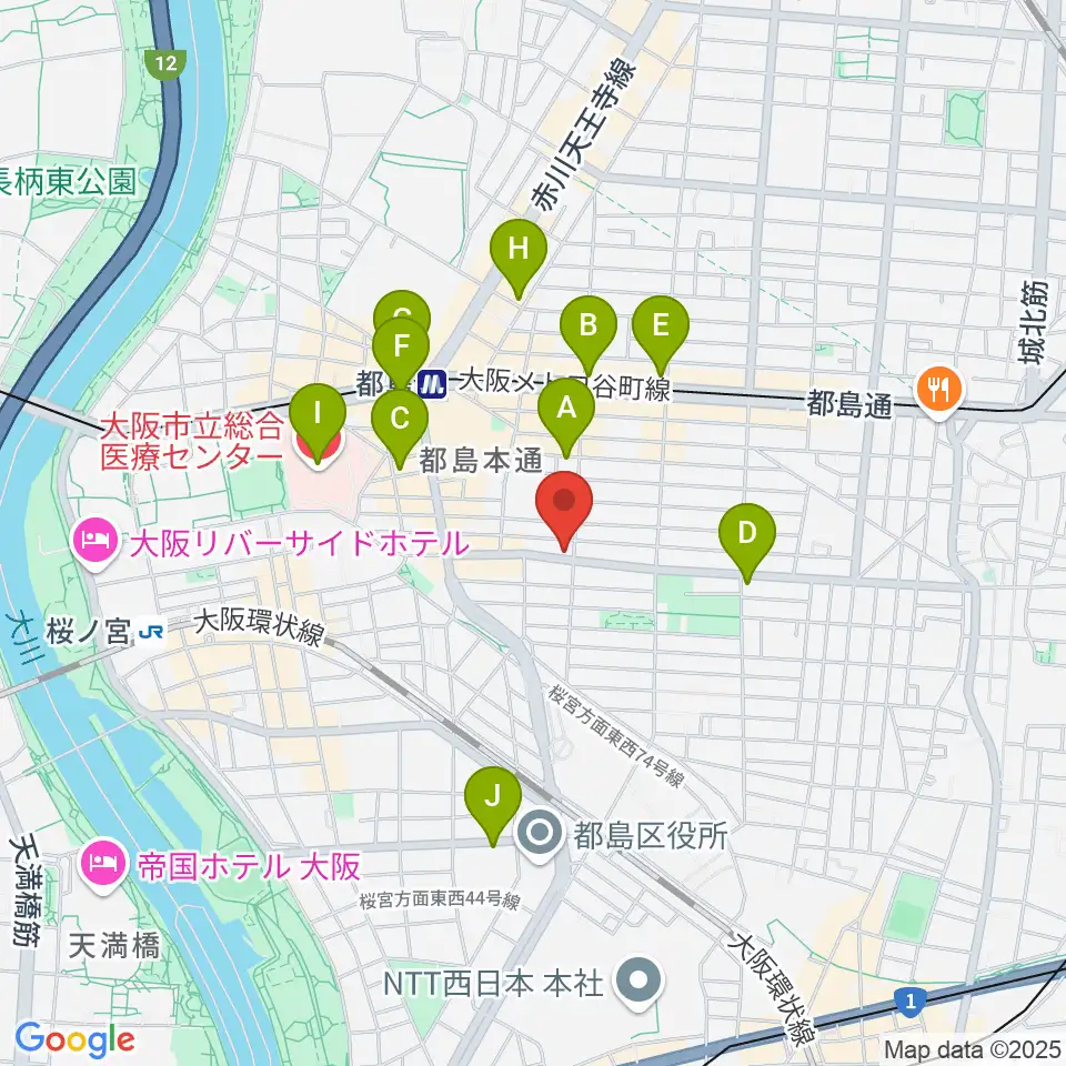 上野音楽学園周辺のコンビニエンスストア一覧地図