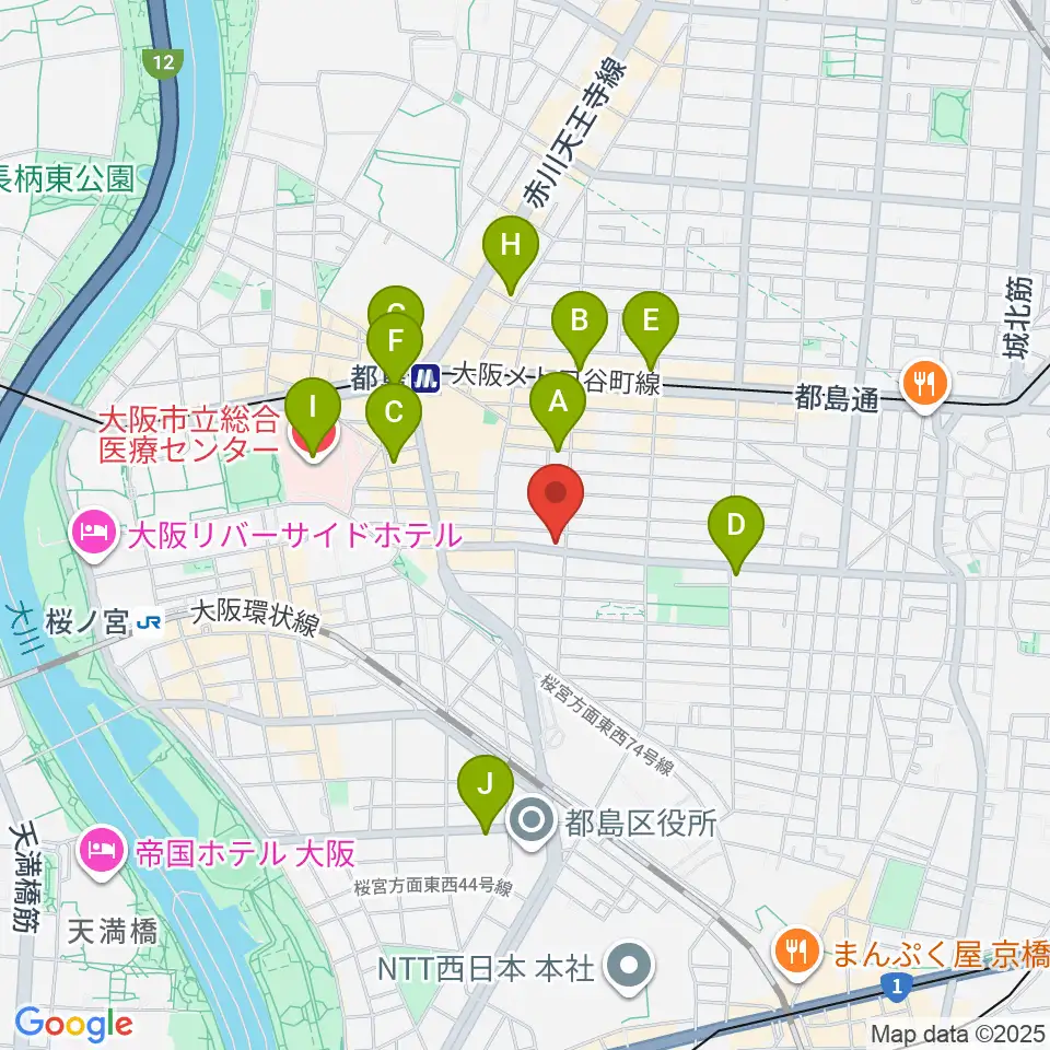 上野音楽学園周辺のコンビニエンスストア一覧地図