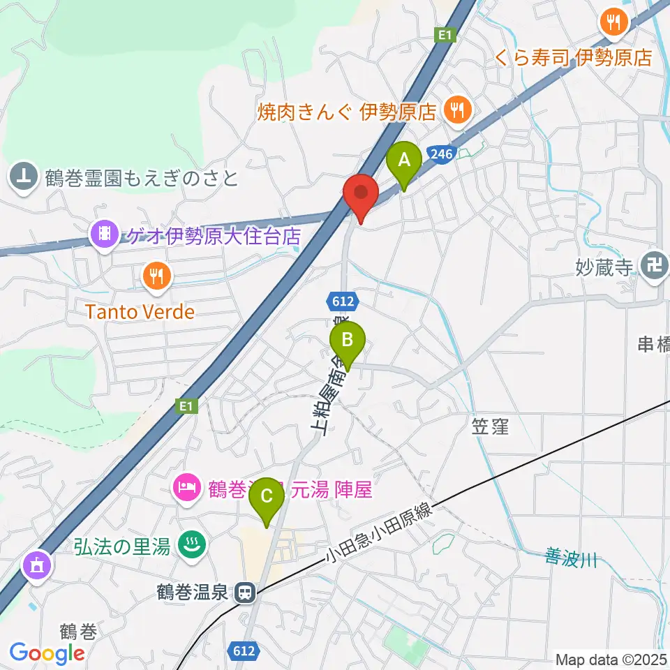 パル音楽産業周辺のコンビニエンスストア一覧地図