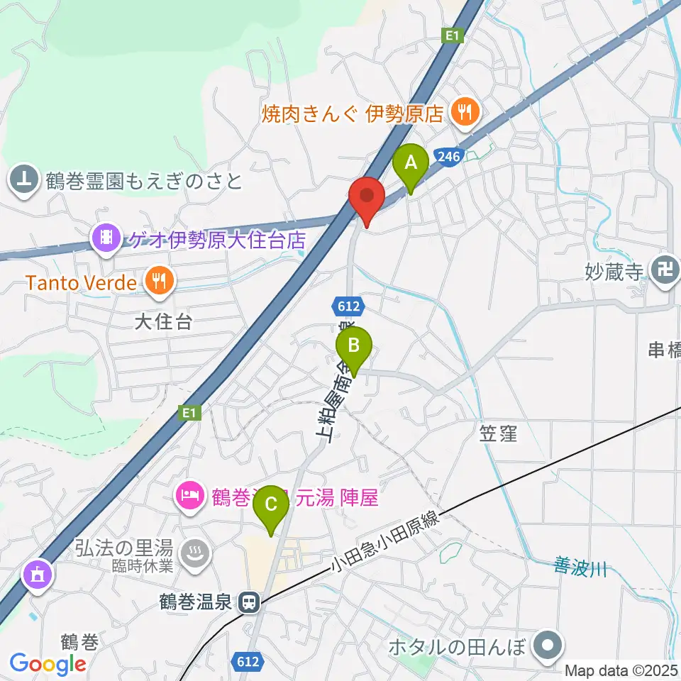 パル音楽産業周辺のコンビニエンスストア一覧地図