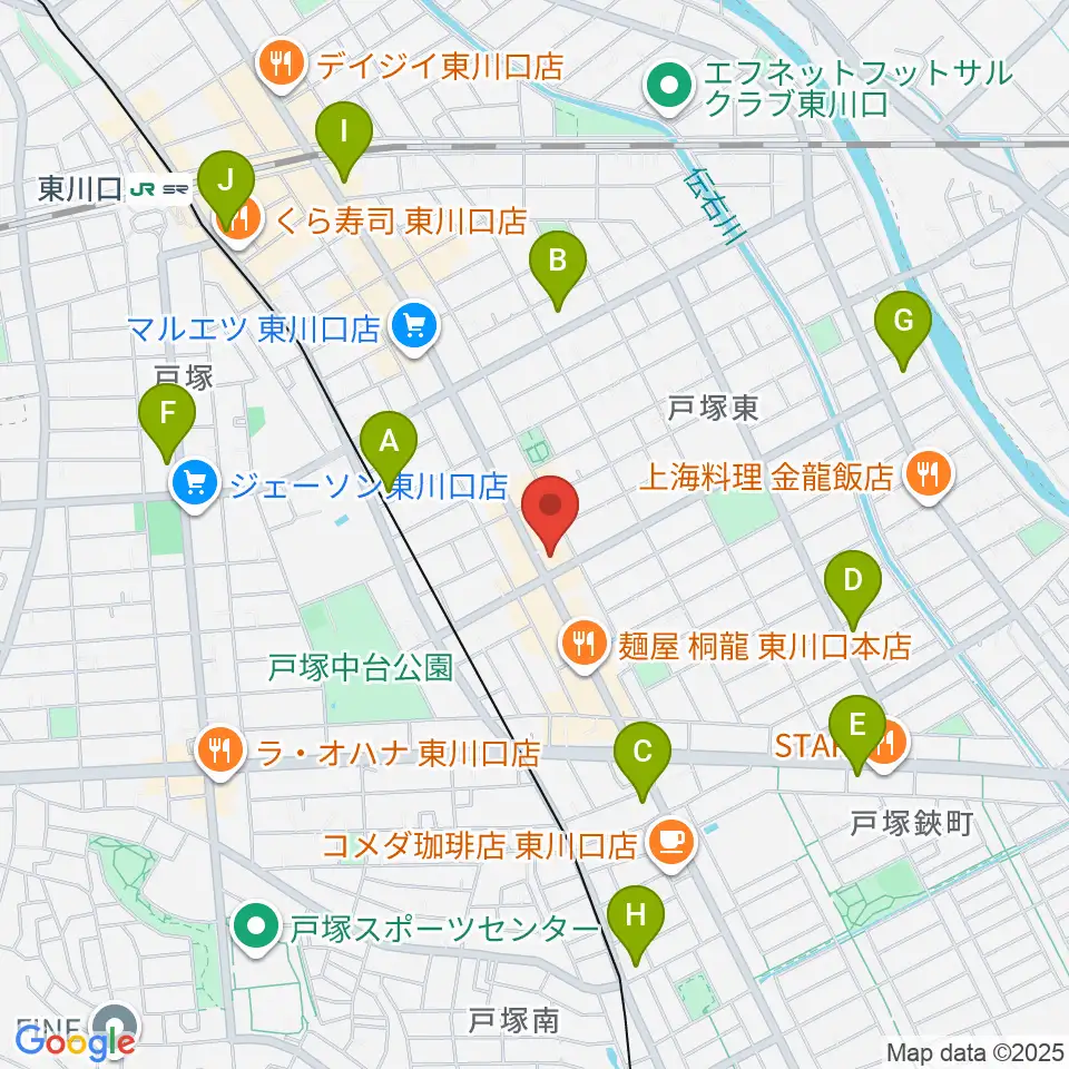 G・クレフ周辺のコンビニエンスストア一覧地図