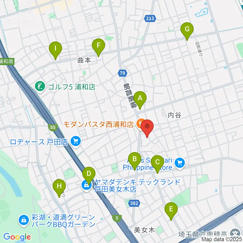 島村楽器 ピアノセレクションセンター周辺のコンビニエンスストア一覧地図