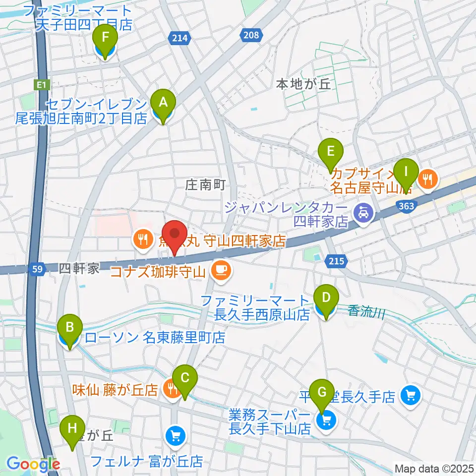 GOLD STAR周辺のコンビニエンスストア一覧地図