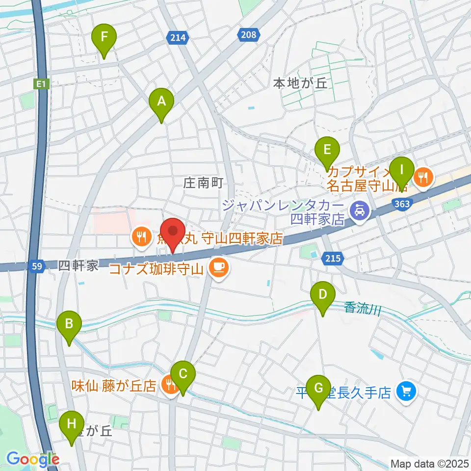 GOLD STAR周辺のコンビニエンスストア一覧地図