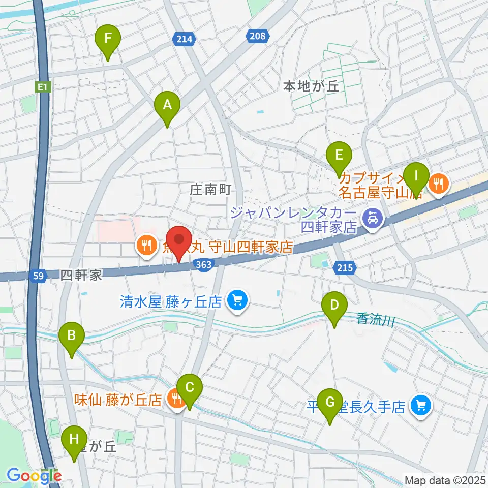 GOLD STAR周辺のコンビニエンスストア一覧地図