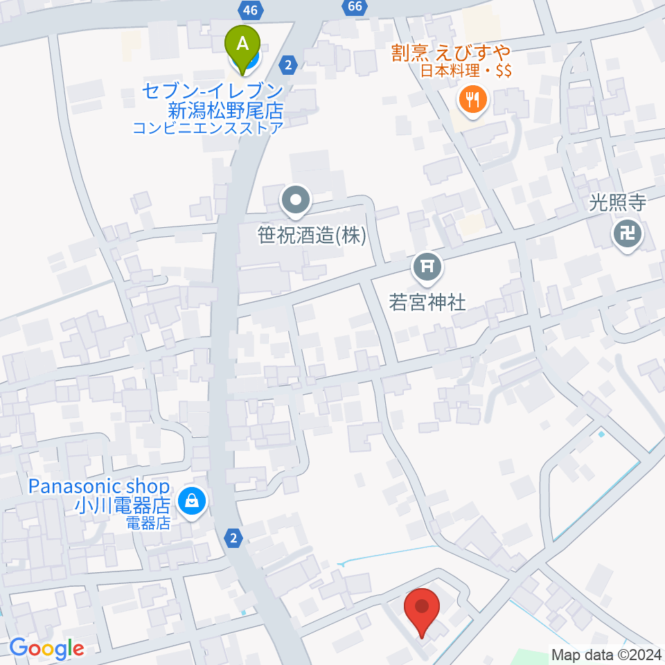 楽器屋JUNJUN周辺のコンビニエンスストア一覧地図