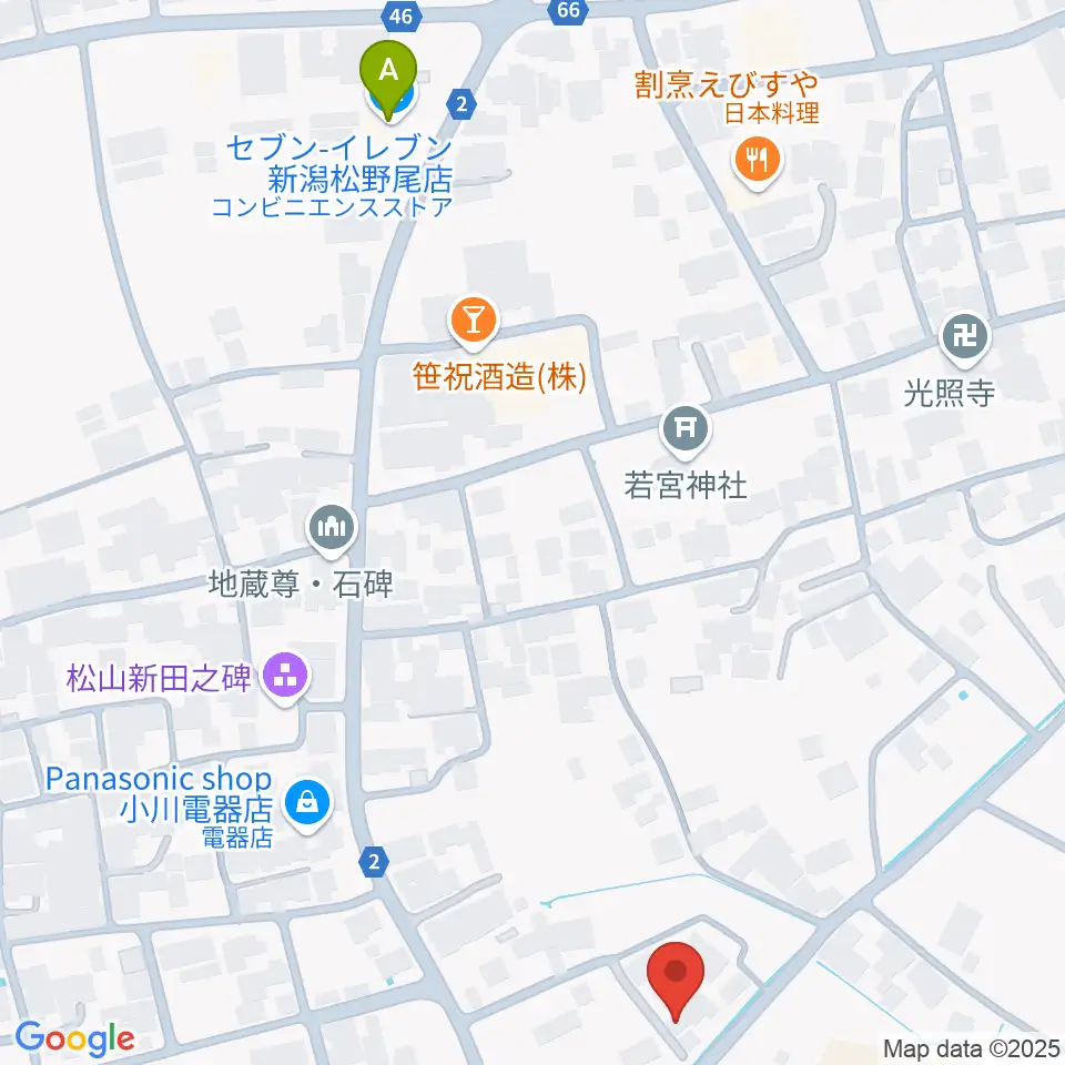 楽器屋JUNJUN周辺のコンビニエンスストア一覧地図