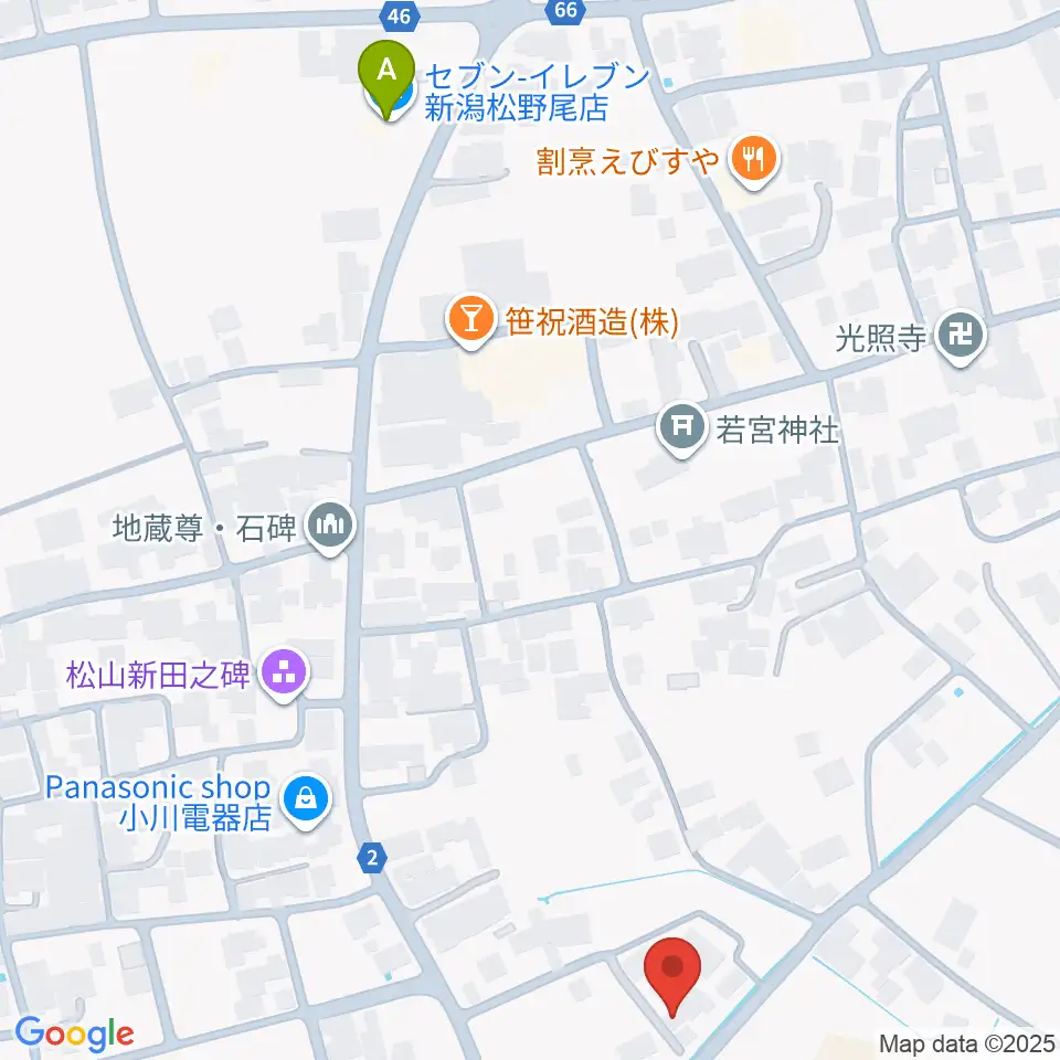 楽器屋JUNJUN周辺のコンビニエンスストア一覧地図