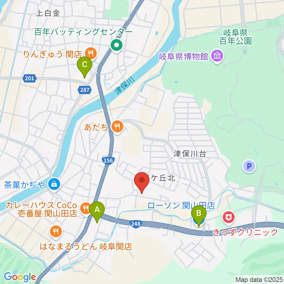 スタジオF周辺のコンビニエンスストア一覧地図