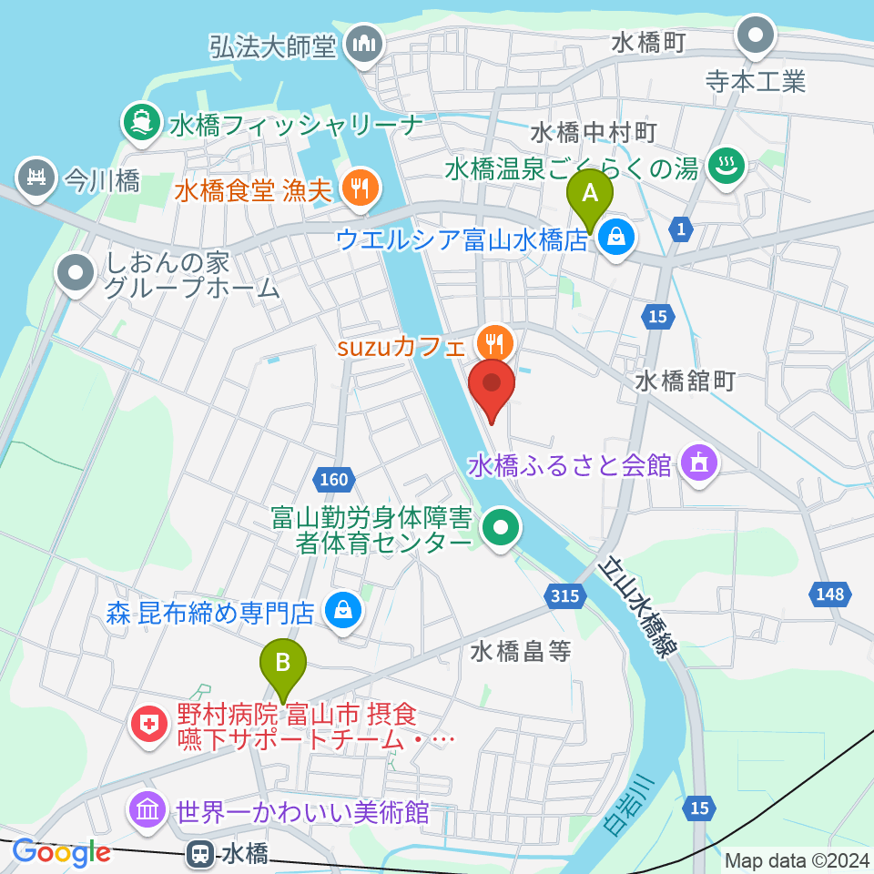 ギターショップHIRUYA周辺のコンビニエンスストア一覧地図