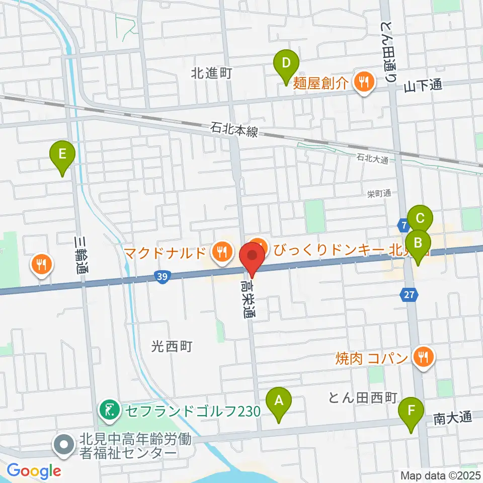 タケダ楽器周辺のコンビニエンスストア一覧地図