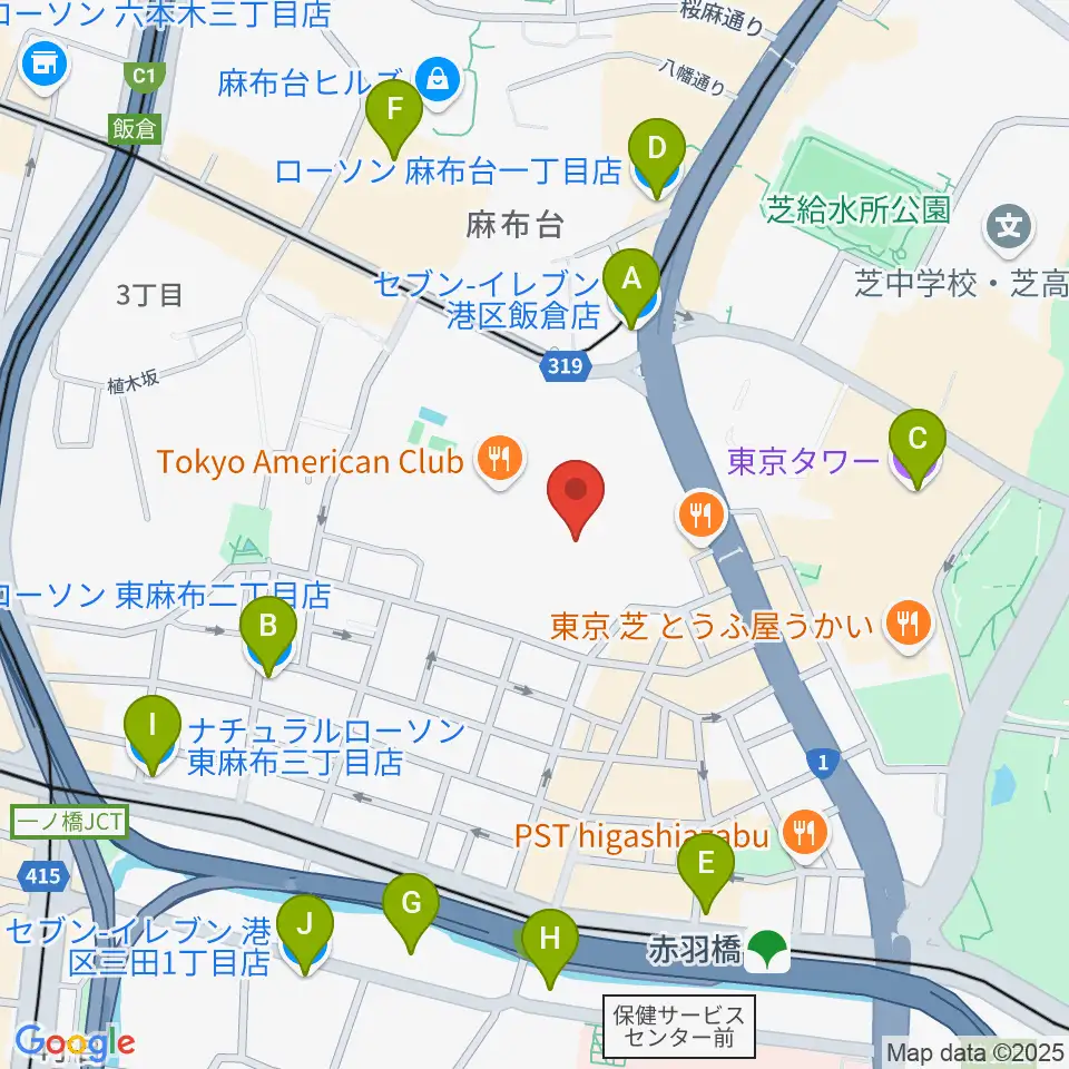 SoundCity サウンドシティ周辺のコンビニエンスストア一覧地図