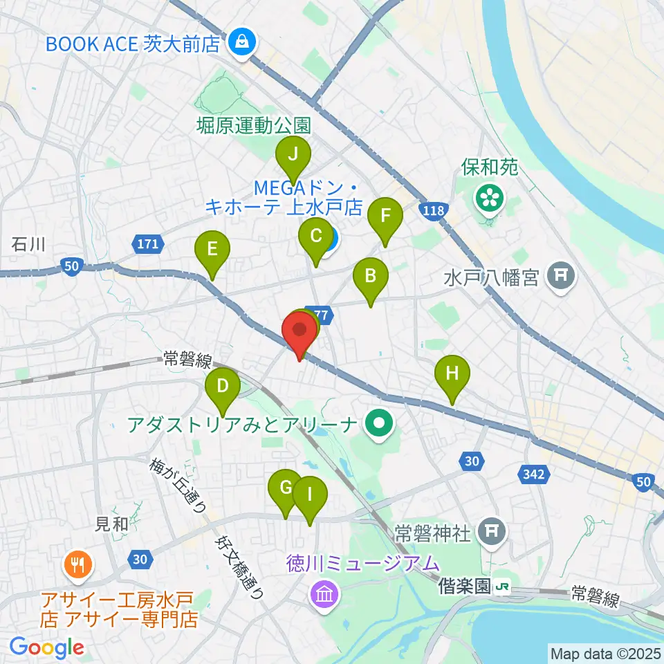 自由が丘スタヂオ周辺のコンビニエンスストア一覧地図