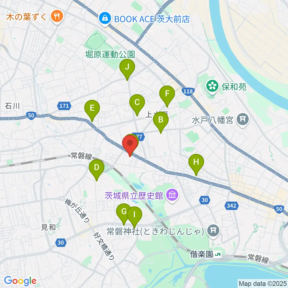 自由が丘スタヂオ周辺のコンビニエンスストア一覧地図