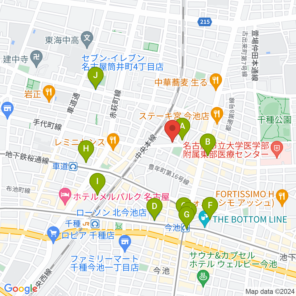 植村楽器周辺のコンビニエンスストア一覧地図