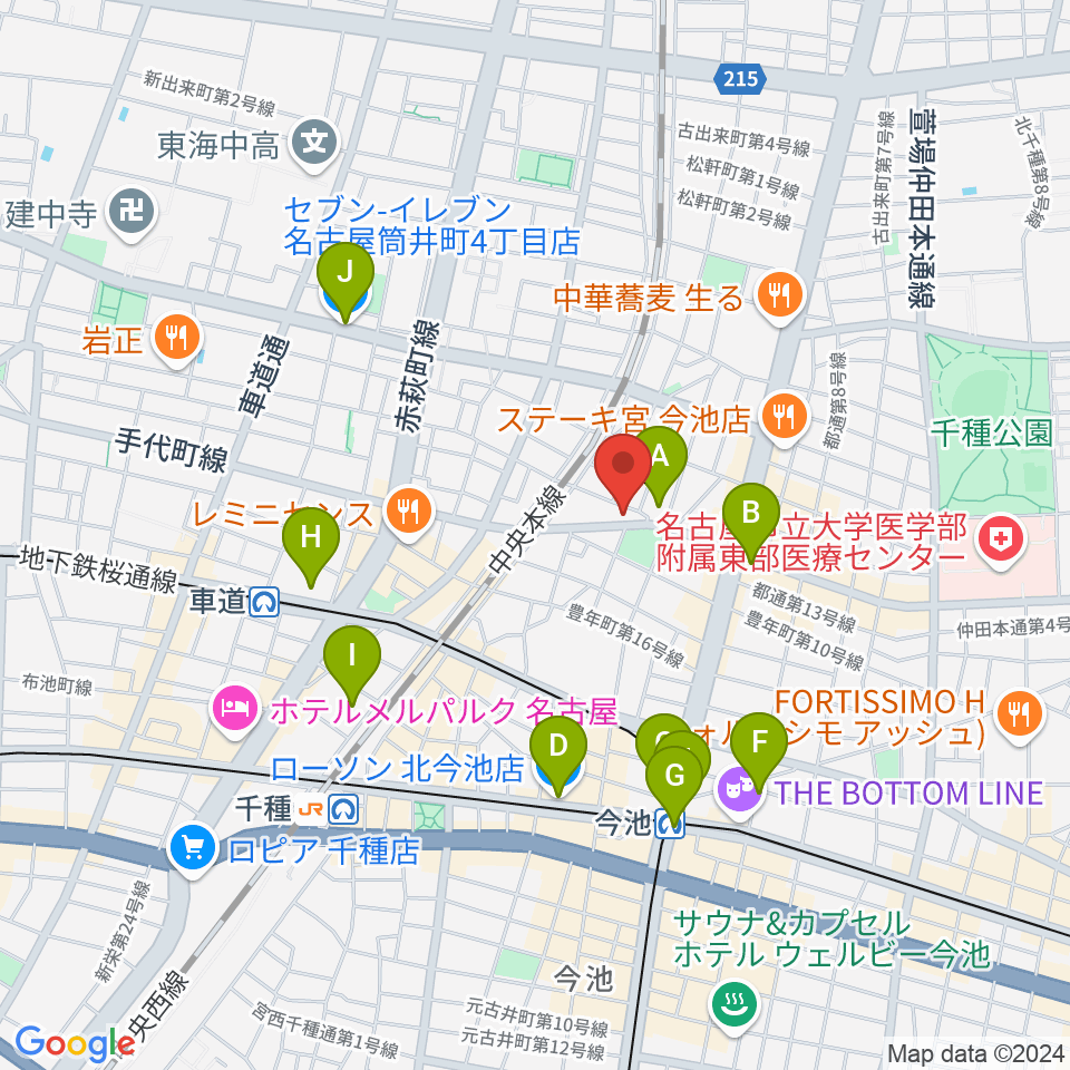 植村楽器周辺のコンビニエンスストア一覧地図