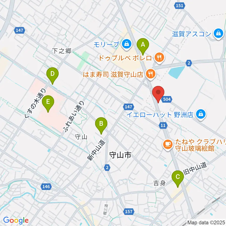 青い鳥音楽学園周辺のコンビニエンスストア一覧地図
