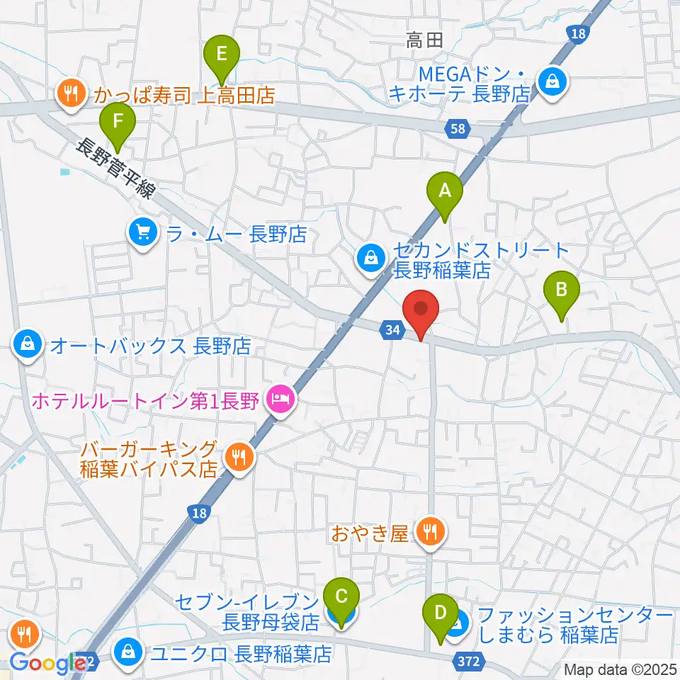 YMサウンド周辺のコンビニエンスストア一覧地図