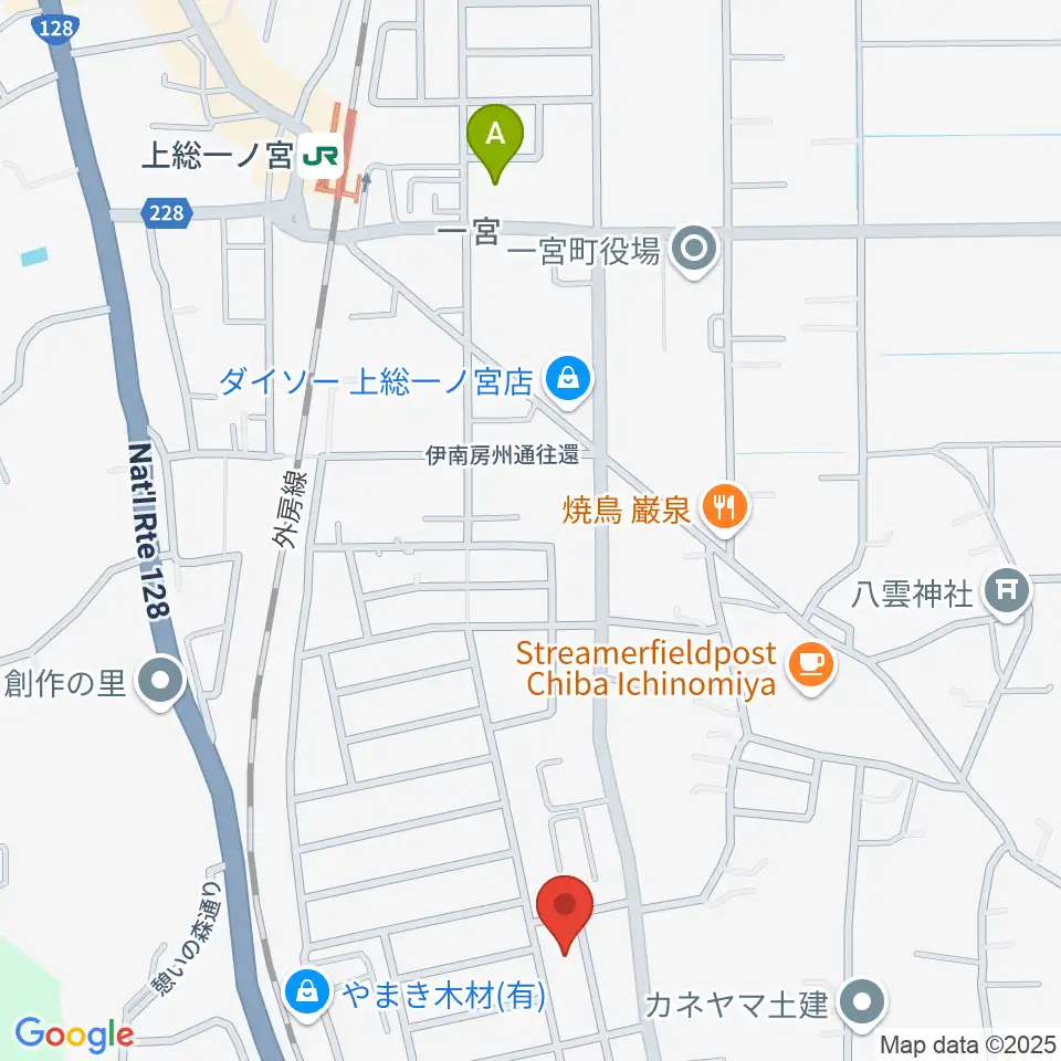 一宮センター ヤマハミュージック周辺のコンビニエンスストア一覧地図