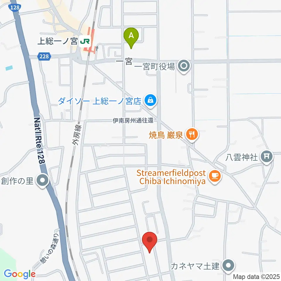 一宮センター ヤマハミュージック周辺のコンビニエンスストア一覧地図