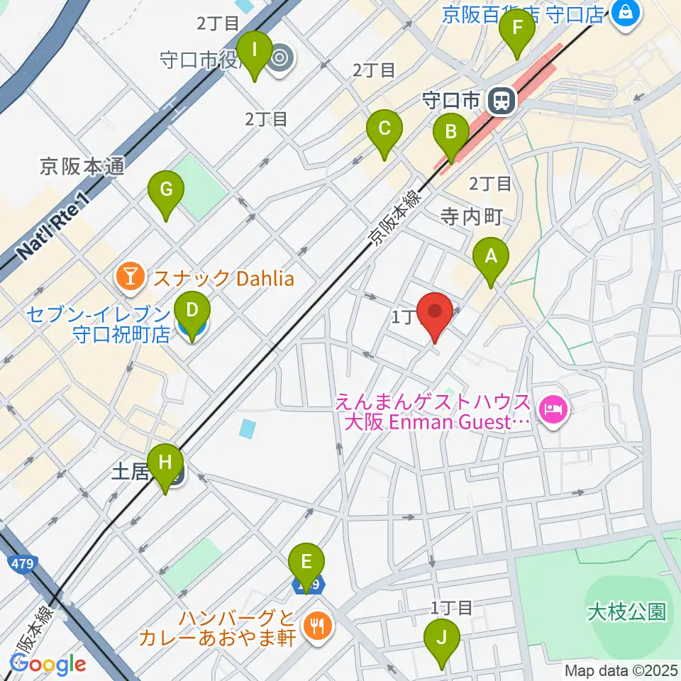リズミックス音楽教室周辺のコンビニエンスストア一覧地図