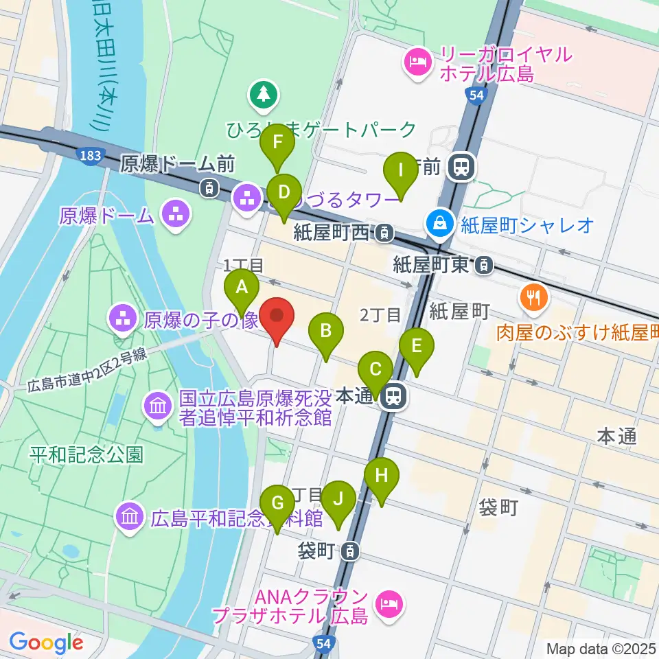 木定楽器店周辺のコンビニエンスストア一覧地図