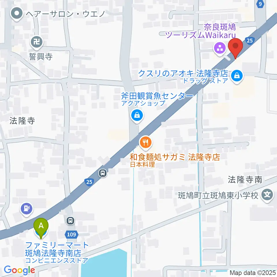 ピアノ工房ジークレフ周辺のコンビニエンスストア一覧地図