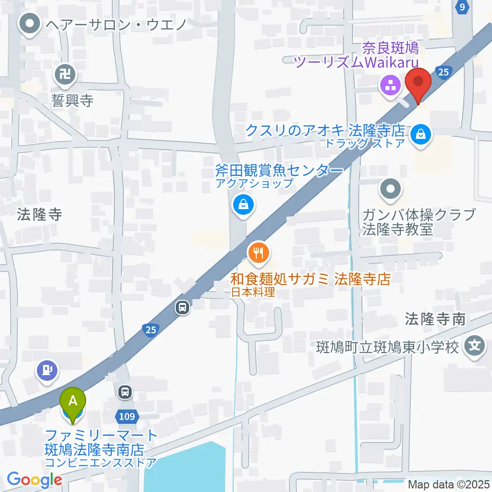 ピアノ工房ジークレフ周辺のコンビニエンスストア一覧地図