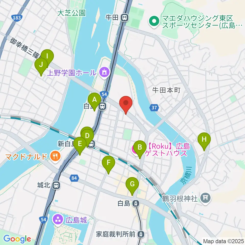 昌和楽器音楽教室周辺のコンビニエンスストア一覧地図