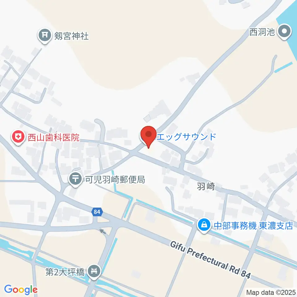 エッグサウンド周辺のコンビニエンスストア一覧地図