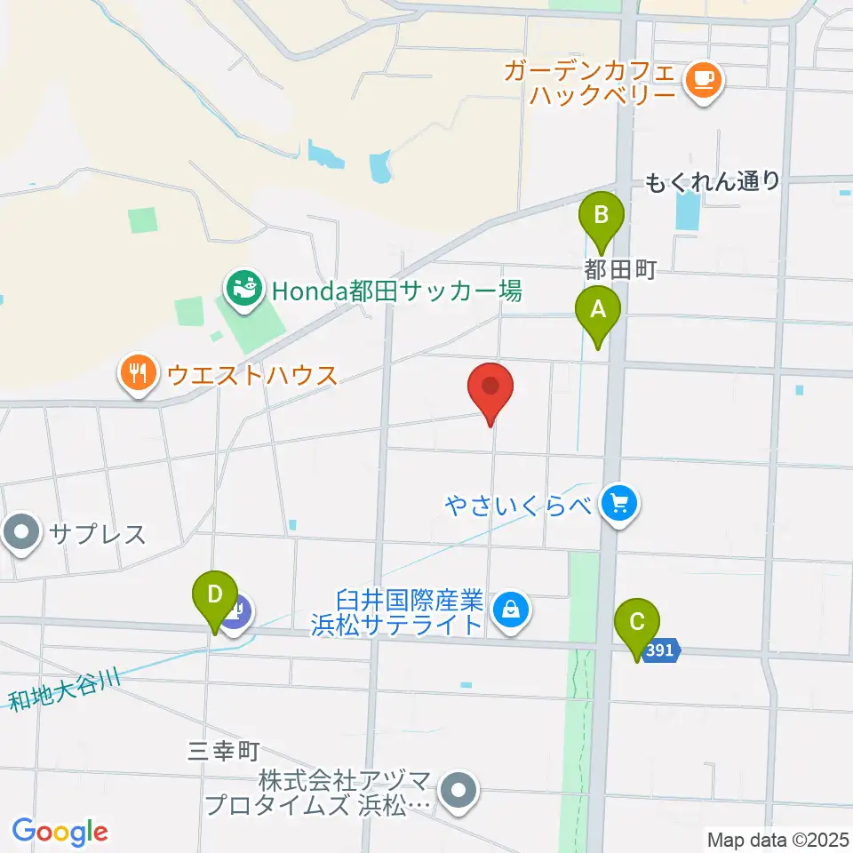 ヴォイテック周辺のコンビニエンスストア一覧地図