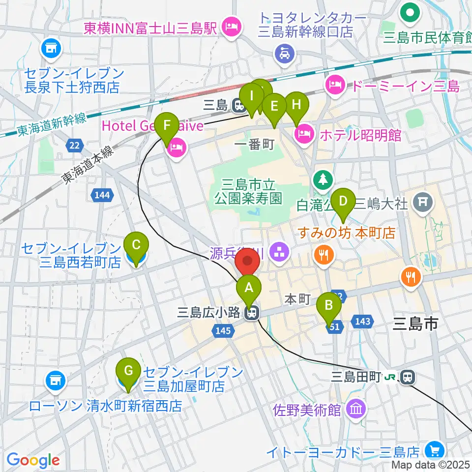 株式会社オレンジ村周辺のコンビニエンスストア一覧地図