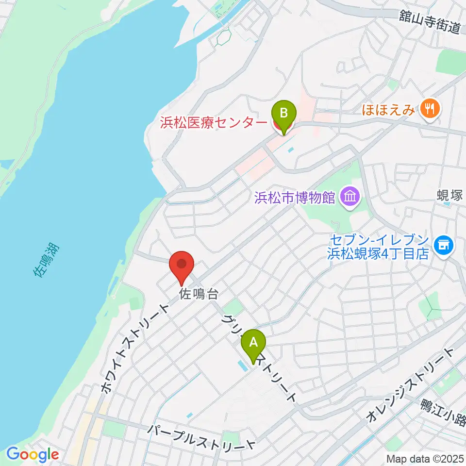 足立楽器店周辺のコンビニエンスストア一覧地図