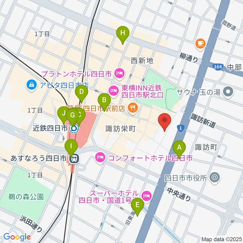 コスモ楽器周辺のコンビニエンスストア一覧地図