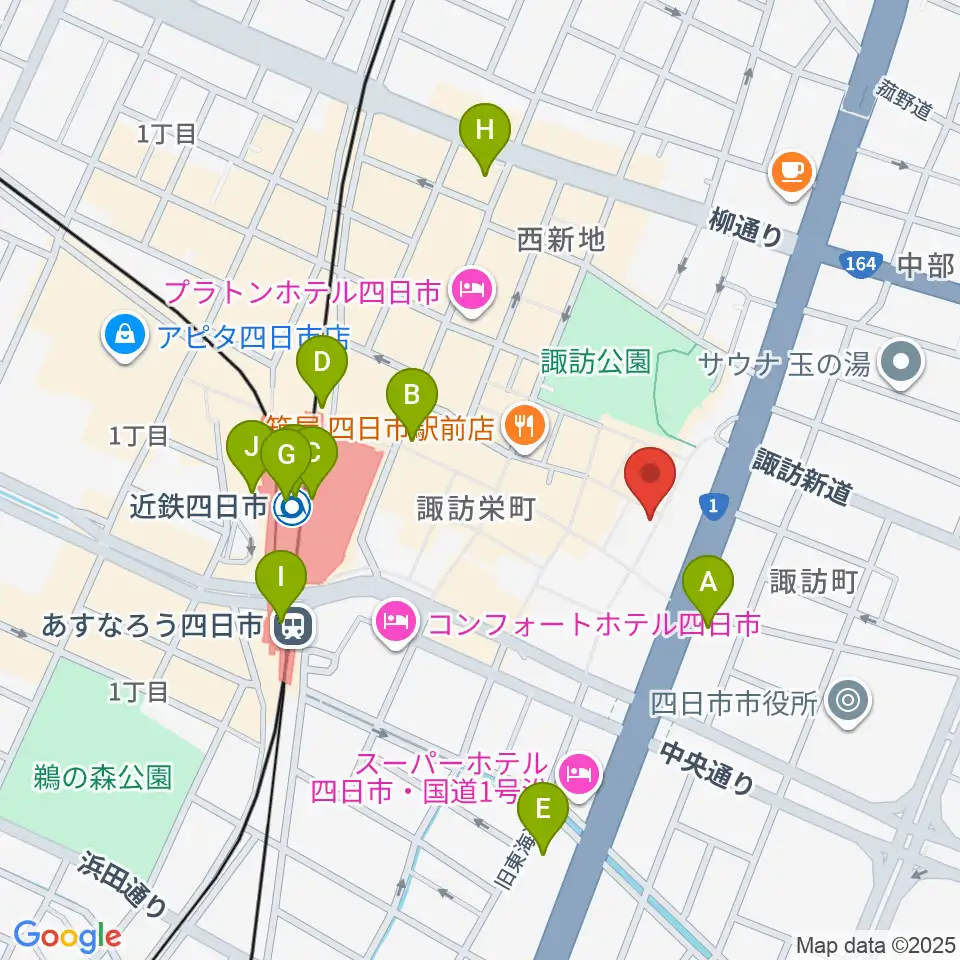 コスモ楽器周辺のコンビニエンスストア一覧地図