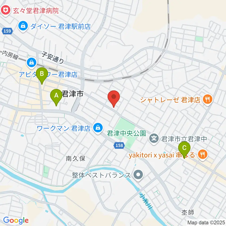 音楽教室ピアチェーレ周辺のコンビニエンスストア一覧地図