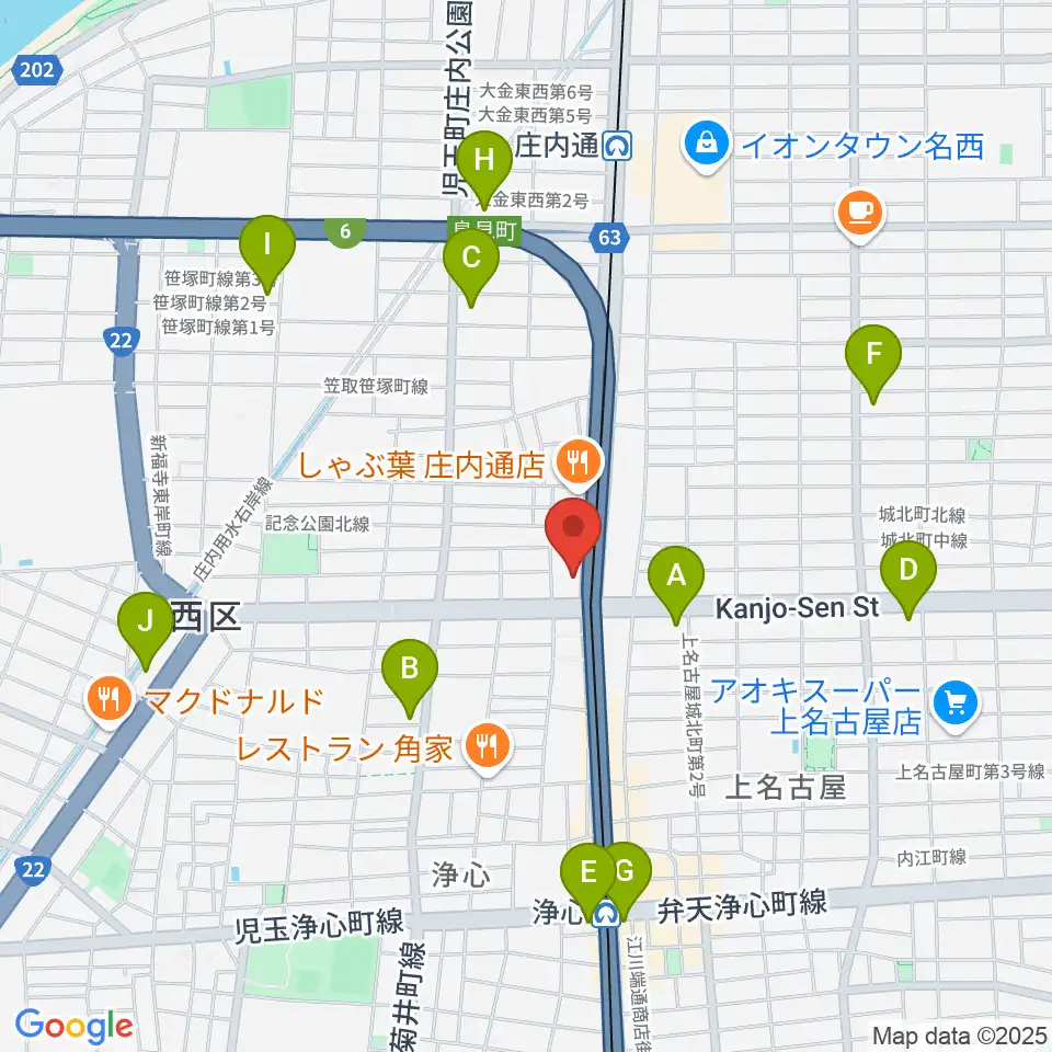 ヤマハミュージック リニューアルピアノショップ周辺のコンビニエンスストア一覧地図