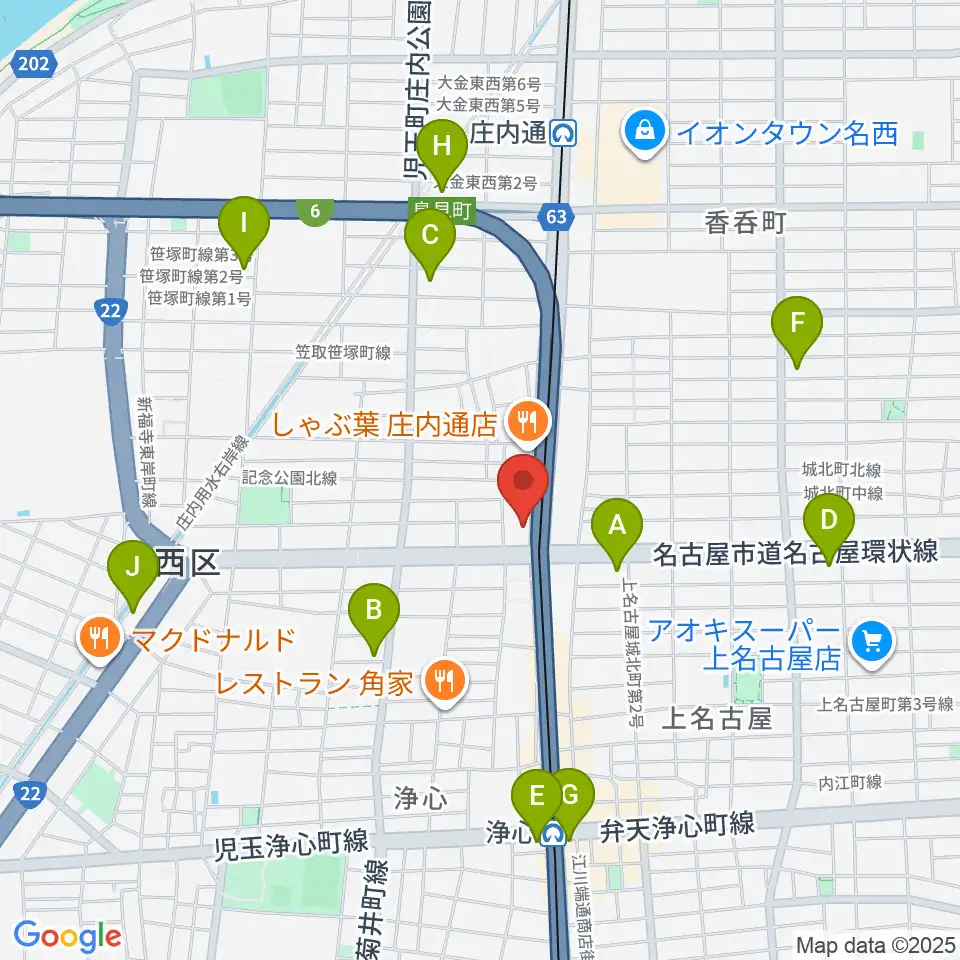 ヤマハミュージック リニューアルピアノショップ周辺のコンビニエンスストア一覧地図