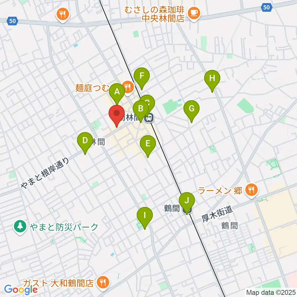 みゆき音楽アトリエ周辺のコンビニエンスストア一覧地図